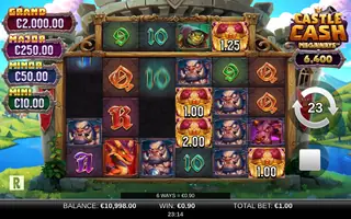Castle Cash Megaways – Winning spin