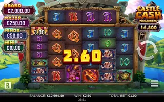 Castle Cash Megaways – Winning spin
