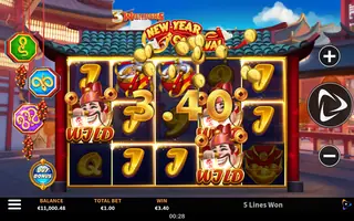 3 Wonders New Year Carnival – Winning spin