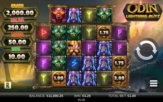 Odin Lightning Blitz – Winning spin
