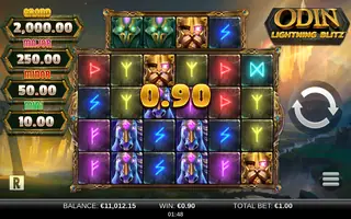 Odin Lightning Blitz – Winning spin