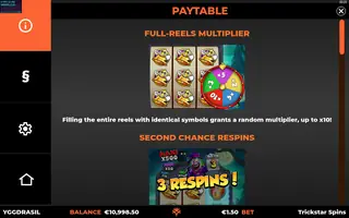 Trickstar Spins – Game rules