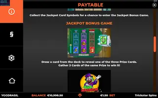 Trickstar Spins – Game rules