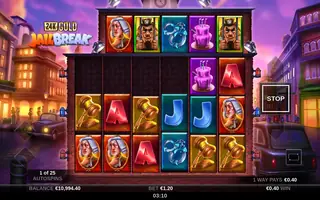 24K Gold JailBreak – Winning spin