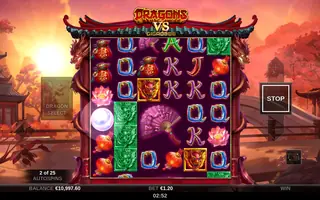 Dragons vs GigaBlox – Feature in play