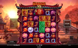 Dragons vs GigaBlox – Feature in play