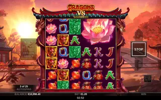 Dragons vs GigaBlox – Feature in play