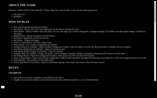 Dragons vs GigaBlox – Game rules