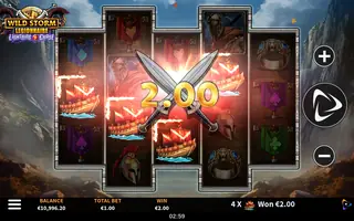 Wild Storm Legionnaire – Winning spin