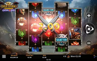 Wild Storm Legionnaire – Winning spin