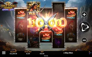 Wild Storm Legionnaire – Winning spin