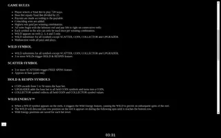 Year of Olympia WildEnergy – Game rules