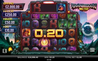 Armageddon 10K Ways – Winning spin