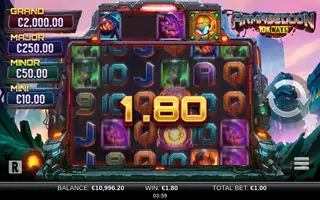 Armageddon 10K Ways – Winning spin