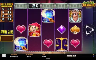 Goblin’s Bargain MultiMax – Winning spin