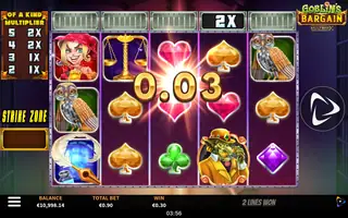 Goblin’s Bargain MultiMax – Winning spin