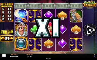 Goblin’s Bargain MultiMax – Feature in play