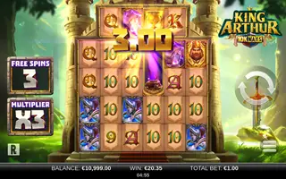 King Arthur 10K Ways – Free spins