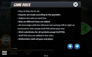Legend of Dragon Wins DoubleMax – Game rules