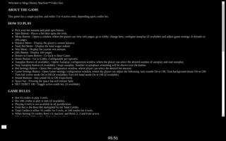 Mega Money Machine – Game rules
