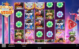 Going Wild in Vegas Wild Fight – Feature in play