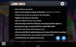 Going Wild in Vegas Wild Fight – Game rules