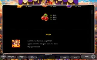 Bazaar Monkey – Paytable