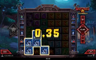 Nightmares VS GigaBlox – Winning spin