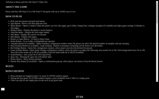 Bucks and Doe 10K Ways – Game rules