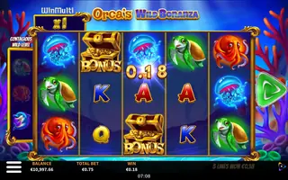 Orca’s Wild Bonanza – Winning spin
