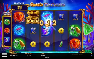 Orca’s Wild Bonanza – Winning spin