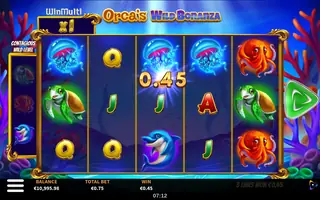 Orca’s Wild Bonanza – Winning spin