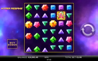 Hyper Respins – Feature in play