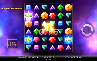Hyper Respins – Feature in play