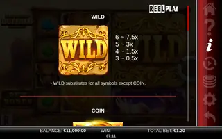 Big Bucks Buffalo GigaBlox – Paytable