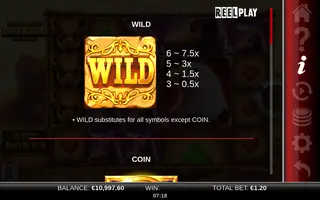 Big Bucks Buffalo GigaBlox – Paytable