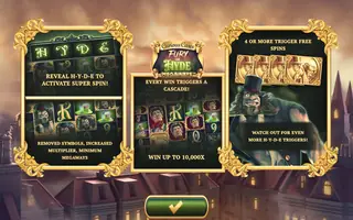 Fury of Hyde Megaways – Game rules