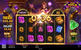 Lady Merlin – Winning spin