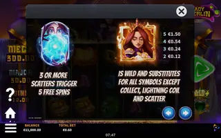 Lady Merlin – Game rules