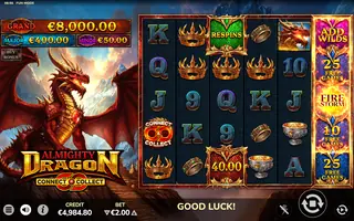 Almighty Dragon – Winning spin