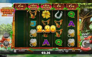 Rainbow Power Potz UltraNudge – Winning spin