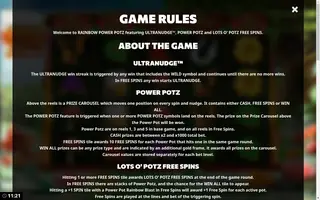 Rainbow Power Potz UltraNudge – Game rules