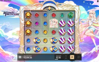 Rainbow Princess – Feature in play