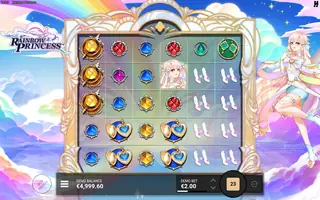 Rainbow Princess – Feature in play