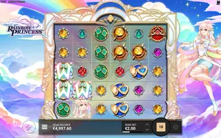 Rainbow Princess – Feature in play