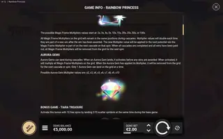 Rainbow Princess – Game rules