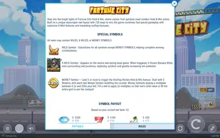 Fortune City – Game rules