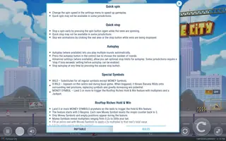 Fortune City – Game rules