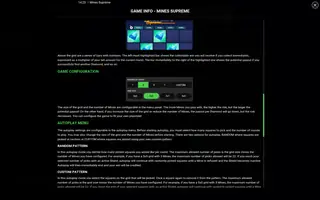 Mines Supreme – Game rules
