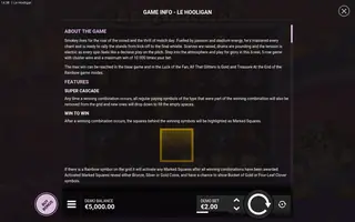 Le Hooligan – Game rules